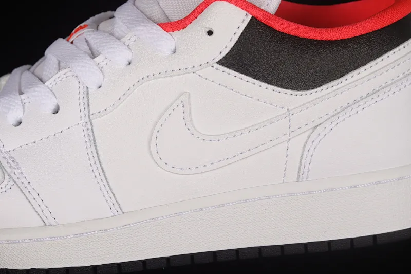 All categories Air Jordan Jordan series basketball shoes Air Jordan 1 Low G version pure original Air Jordan AJ1 Low AJ1 Joe 1 white black red low-top cultural leisure sports basketball shoes 553560-160